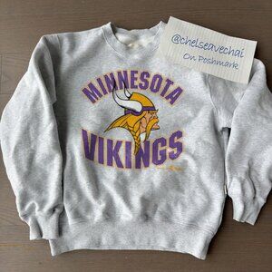 Vintage 1994 Minnesota Vikings Big Logo Sweatshirt, Minnesota Vikings Shirt Tee